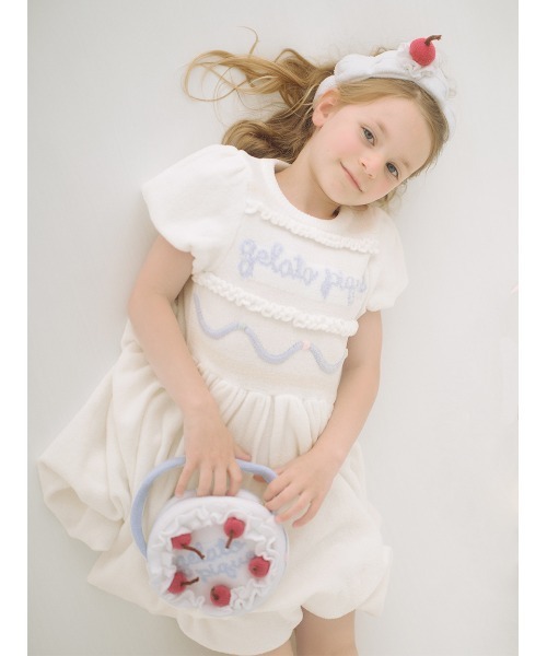 セール】【KIDS】エアリーモコホイップケーキヘアバンド（ヘアバンド