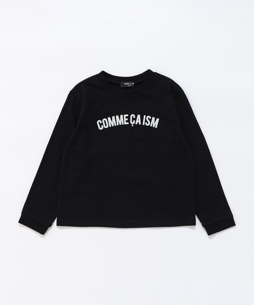 COMME CA ISM（コムサイズム）の「“にっぽんの色” 長袖 Tシャツ（Tシャツ/カットソー・キッズ・グリーン/ライトグレー/ラベンダー/イエロー/ブラック・150cm/120cm/100cm/140cm/130cm/110cm）」の2枚目の写真