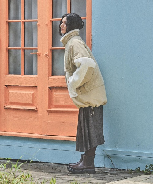 niko and...（ニコアンド）の「オリジナルサイドゴアブーツ（ブーツ・レディース・ダークブラウン/ブラック・SMALL/MEDIUM/LARGE）」の15枚目の写真