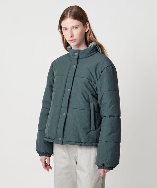 Steven Alan＞コットン ナイロン パデッド ショート ブルゾン（その他