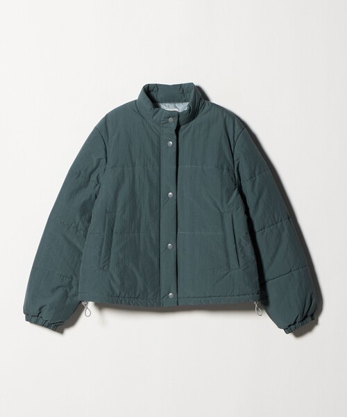 Steven Alan＞コットン ナイロン パデッド ショート ブルゾン