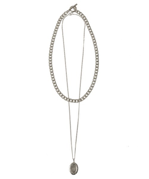 Ameri(アメリ)の「NICKEL FREE THINK OF YOU SET NECKLACE(ネックレス・レディース・シルバー/ゴールド・FREE)」の3枚目の写真
