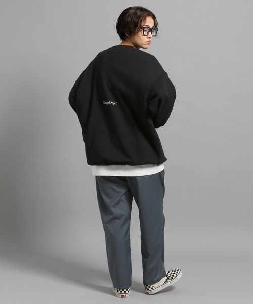 GEORGE'S（ジョージズ）の「TRツイルテーパーパンツ（スラックス・メンズ・ブラック/ベージュ・MEDIUM/LARGE）」の6枚目の写真