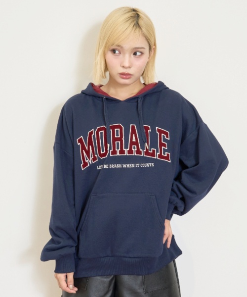 LOVETOXIC（ラブトキシック）の「【LTXC/速乾】アソートアップリパーカ（パーカー・キッズ・ブラック/エンジ/ネイビー/ブラウン/サックスブルー/ホワイト系その他・130cm/L:160cm/S:140cm/M:150cm）」の4枚目の写真