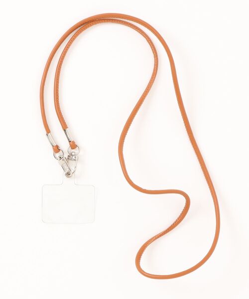 dictionary（ディクショナリー）の「【dictionary】PU レザー モバイル ショルダー ストラップ（ショルダーバッグ・メンズ・ブラウン/ブラック・FREE）」の2枚目の写真