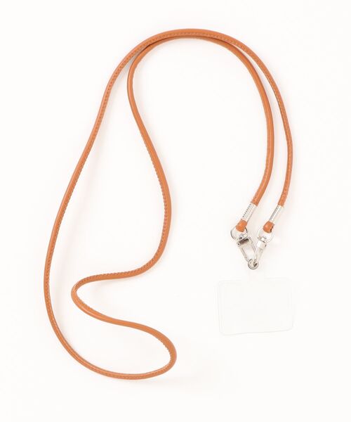 dictionary（ディクショナリー）の「【dictionary】PU レザー モバイル ショルダー ストラップ（ショルダーバッグ・メンズ・ブラウン/ブラック・FREE）」の3枚目の写真