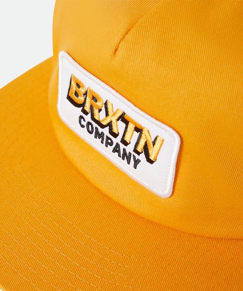 BRIXTON(ブリクストン)の「BRIXTON/ブリクストン キャップ PAYMENT MP SNPK フラットバイザー スナップバック 11790(キャップ・メンズ・イエロー・FREE)」の3枚目の写真