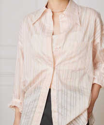 IENA LA BOUCLE レオパードフリルスリーブ ブラウス IENA（イエナ）の「《予約》IENA LA BOUCLE レオパード