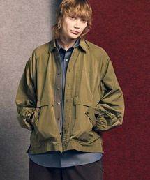 《UNISEX》Prime-Over Raglan Sleeve Pocket Shirts Blouson/プライムオーバーラグランスリーブポケットシャツブルゾン【MAISON SPECIAL/メゾンスペシャル】■セットアップ対応■