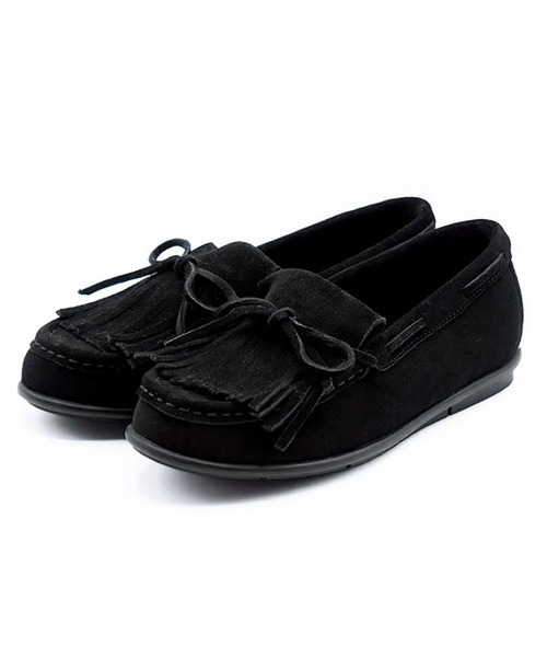 enchanted（エンチャンテッド）の「《APOM》フリンジモカシン（モカシン/デッキシューズ・レディース・ブラック/キャメル/ダークブラウン・36/37/38/39/40/41/42）」の11枚目の写真