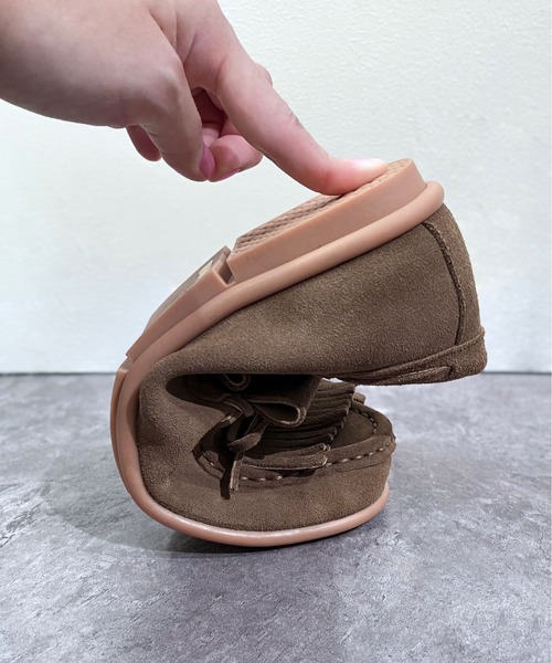 enchanted（エンチャンテッド）の「《APOM》フリンジモカシン（モカシン/デッキシューズ・レディース・ブラック/キャメル/ダークブラウン・36/37/38/39/40/41/42）」の22枚目の写真