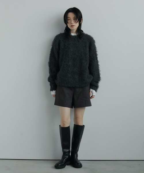 Waffle Henley Tops（Tシャツ/カットソー）｜anuke（アンヌーク）の