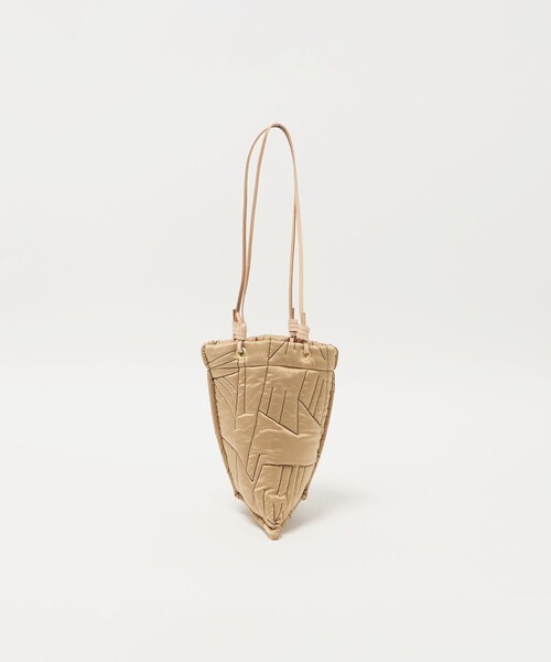 manipuri（マニプリ）の「＜manipuri＞キルティング トートバッグ S（トートバッグ・レディース・ブラック/ベージュ・FREE）」の3枚目の写真