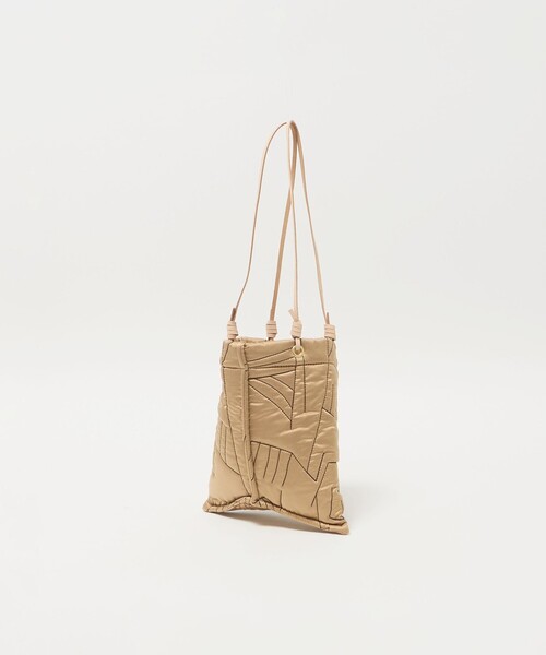 manipuri（マニプリ）の「＜manipuri＞キルティング トートバッグ S（トートバッグ・レディース・ブラック/ベージュ・FREE）」の5枚目の写真