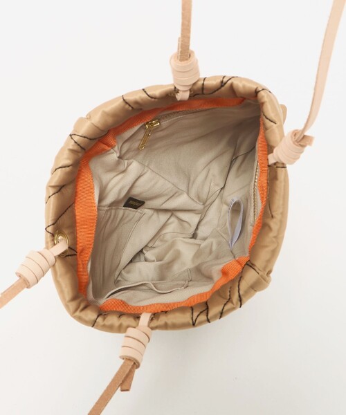 manipuri（マニプリ）の「＜manipuri＞キルティング トートバッグ S（トートバッグ・レディース・ブラック/ベージュ・FREE）」の8枚目の写真