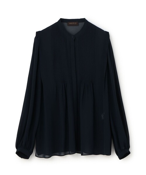 TOMORROWLAND collection シルクブラウス シルクシフォン ピンタックブラウス（シャツ/ブラウス）｜TOMORROWLAND