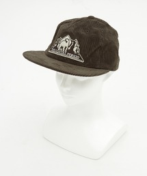 an meets zakka（アンミツザッカ）の「an meets zakka レトロフェルトワッペン肉厚コーデュロイフラットバイザーキャップ（キャップ）」