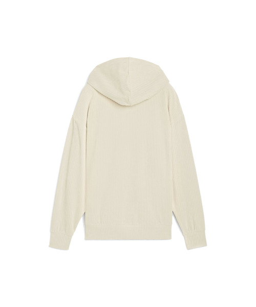 PUMA（プーマ）の「PUMA プーマ ウィメンズ ESS ELEVATED コンフォート ベロア リブ フーディ（パーカー・レディース・ブラック/オフホワイト/パープル系その他7・SMALL/X-LARGE/LARGE/MEDIUM）」の21枚目の写真