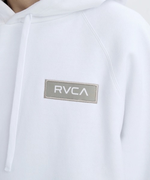 RVCA（ルーカ）の「RVCA メンズ THREE BOX RVCA HD パーカー 【2025年秋冬モデル】 @autumn/ルーカプルオーバーパーカー・フーディー（パーカー・メンズ・ホワイト/グリーン系その他/ブラック/ヘザーグレー・SMALL/MEDIUM/LARGE/X-LARGE）」の7枚目の写真