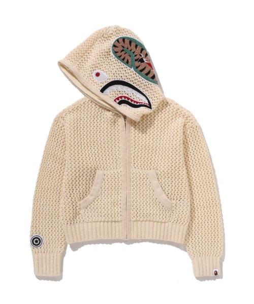 A BATHING APE（アベイシングエイプ）の「METALLIC CROCHET SHARK FULL