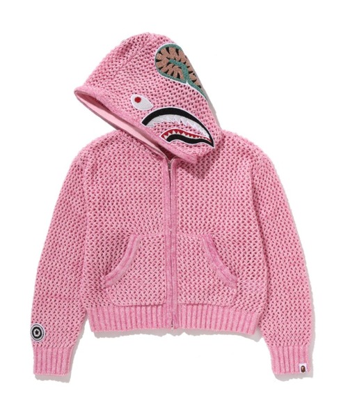 A BATHING APE（アベイシングエイプ）の「METALLIC CROCHET SHARK FULL
