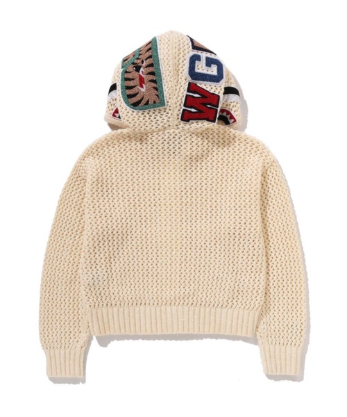A BATHING APE（アベイシングエイプ）の「METALLIC CROCHET SHARK FULL