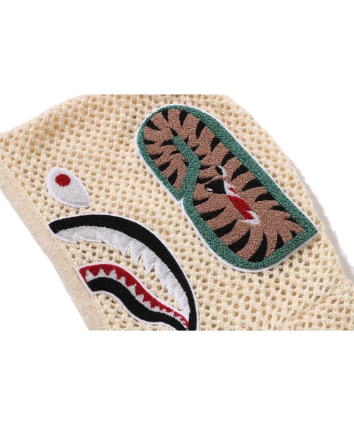 A BATHING APE（アベイシングエイプ）の「METALLIC CROCHET SHARK FULL