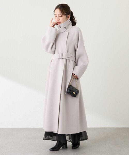 ラブティックボンボン　ダンボールチェスターコート　スプリング ロングコート ラブティックボンボン ダンボールチェスターコート スプリング