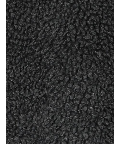 Lugnoncure（ルノンキュール）の「ショートボアベスト（ベスト・レディース・オフホワイト/チャコールグレー/モカ・F）」の4枚目の写真