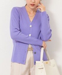 NOLLEY’S | 《手洗い可能》16GマレーリブVネックカーディガン(カーディガン/ボレロ)