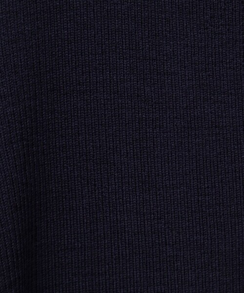 NOLLEY’S（ノーリーズ）の「《手洗い可能》16GマレーリブVネックカーディガン（カーディガン/ボレロ・レディース・ネイビー/ラベンダー/サーモンピンク/グレー・36/38）」の5枚目の写真