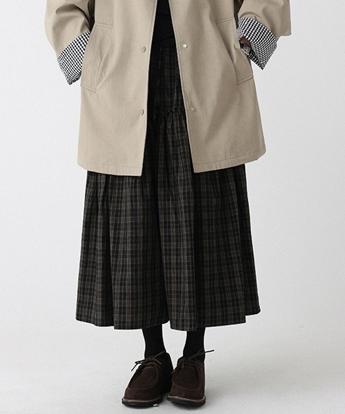 gossip!ロサンゼルス(ゴシップロサンゼルス)の「【Y2Kガーリー】小柄さん向け レトロチェック柄ティアードスカート(スカート・レディース・チェック・M)」の11枚目の写真