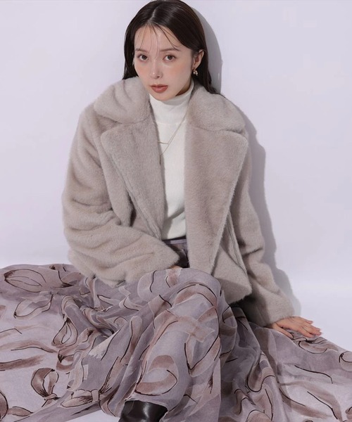 ノットモチーフフロッキースカート（スカート）｜Mystrada（マイ