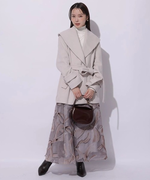 スカート my. ノットモチーフフロッキースカート（スカート）｜Mystrada（マイ