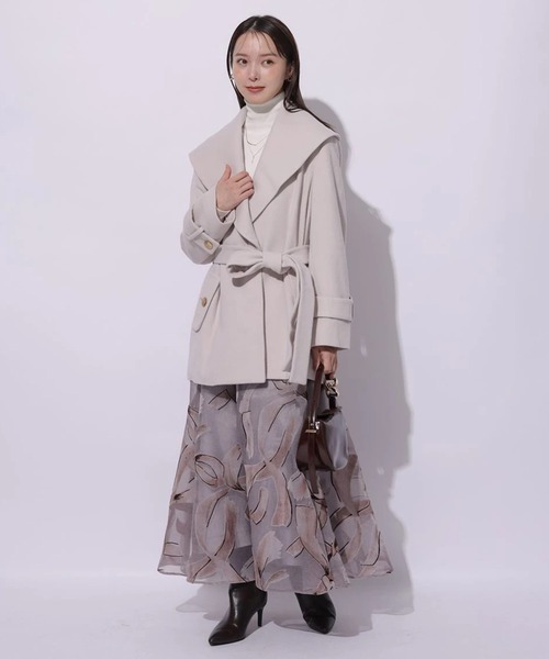 ノットモチーフフロッキースカート（スカート）｜Mystrada（マイ