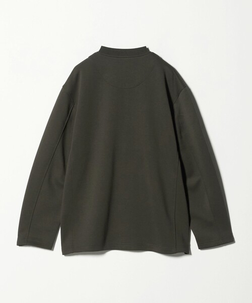 A DAY IN THE LIFE UNITED ARROWS(アデイインザライフユナイテッドアローズ)の「ダンボール リブ ジップブルゾン<A DAY IN THE LIFE>(ブルゾン・メンズ・ブラック/オリーブ・S/L/M)」の3枚目の写真