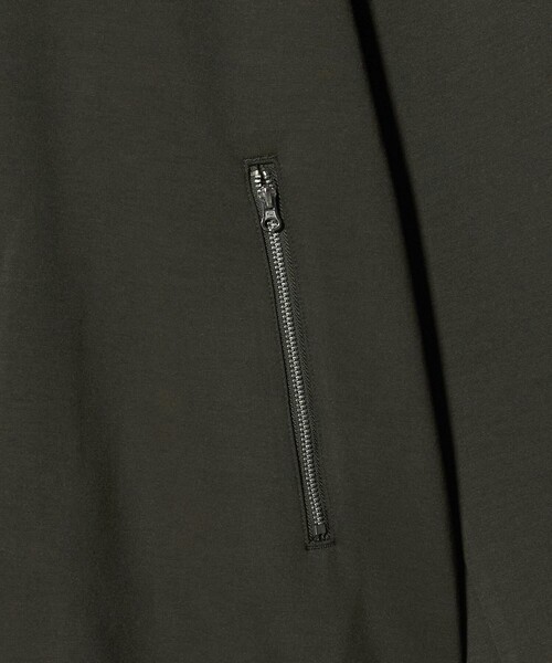 A DAY IN THE LIFE UNITED ARROWS(アデイインザライフユナイテッドアローズ)の「ダンボール リブ ジップブルゾン<A DAY IN THE LIFE>(ブルゾン・メンズ・ブラック/オリーブ・S/L/M)」の6枚目の写真