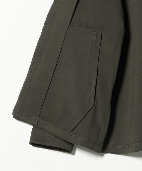 A DAY IN THE LIFE UNITED ARROWS(アデイインザライフユナイテッドアローズ)の「ダンボール リブ ジップブルゾン<A DAY IN THE LIFE>(ブルゾン・メンズ・ブラック/オリーブ・S/L/M)」の7枚目の写真