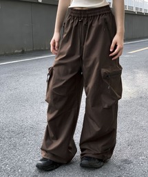 マルチポケットワイドカーゴパンツ