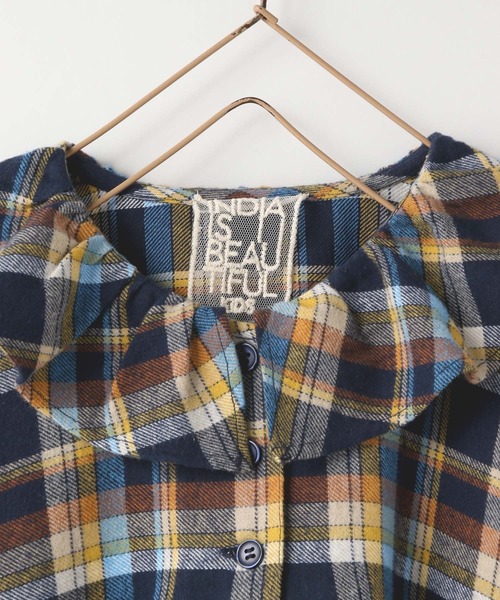 LOWRYS FARM（ローリーズファーム）の「INDIA IS BEAUTIFULミニワンピース　598238（ワンピース・キッズ・ブルー/レッド・110cm/130cm/150cm）」の3枚目の写真
