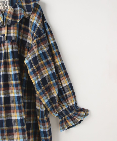 LOWRYS FARM（ローリーズファーム）の「INDIA IS BEAUTIFULミニワンピース　598238（ワンピース・キッズ・ブルー/レッド・110cm/130cm/150cm）」の8枚目の写真