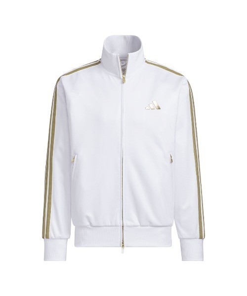 adidas(アディダス)の「アディダス adidas Staygoldレギュラーフィット トラックトップ(ジャージ・メンズ・ブラック×ブラック/ホワイト×ゴールド/ブラック×ゴールド・3L/LL/L/M/S)」の16枚目の写真