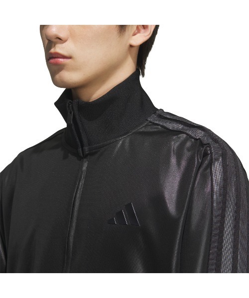 adidas(アディダス)の「アディダス adidas Staygoldレギュラーフィット トラックトップ(ジャージ・メンズ・ブラック×ブラック/ホワイト×ゴールド/ブラック×ゴールド・3L/LL/L/M/S)」の10枚目の写真