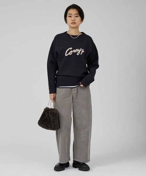 RED CARD TOKYO（レッドカード）の「【RED CARD/レッドカード】Oregon クロップド丈バルーンコーディロイパンツ（その他パンツ・レディース・グレー・23/24/25/22）」の10枚目の写真