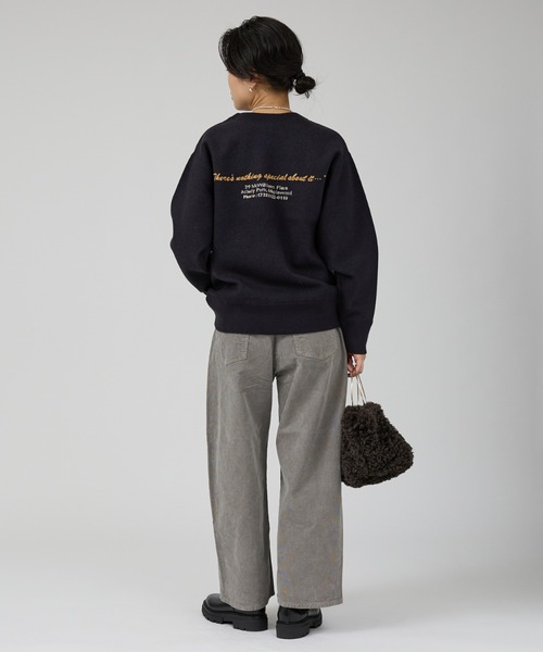 RED CARD TOKYO（レッドカード）の「【RED CARD/レッドカード】Oregon クロップド丈バルーンコーディロイパンツ（その他パンツ・レディース・グレー・23/24/25/22）」の12枚目の写真