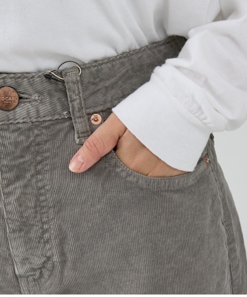 RED CARD TOKYO（レッドカード）の「【RED CARD/レッドカード】Oregon クロップド丈バルーンコーディロイパンツ（その他パンツ・レディース・グレー・23/24/25/22）」の22枚目の写真