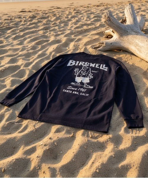 BIRDWELL(バードウェル)の「【BIRDWELL/バードウェル】61 LS T-SHIRT JAPAN LIMITED 日本別注 バックプリント ブランドロゴ ロンT(Tシャツ/カットソー・メンズ・ホワイト/ネイビー/ブラック・X-LARGE/MEDIUM/LARGE/SMALL)」の13枚目の写真