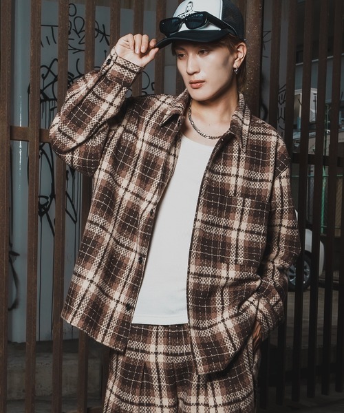 improves（インプローブス）の「ビッグシルエット チェック カバーオール（カバーオール・メンズ・A/B/C・MEDIUM/SMALL/LARGE）」の3枚目の写真