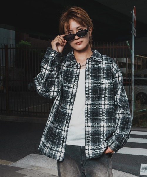 improves（インプローブス）の「ビッグシルエット チェック カバーオール（カバーオール・メンズ・A/B/C・MEDIUM/SMALL/LARGE）」の4枚目の写真