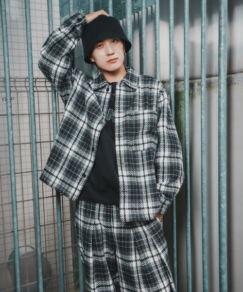 improves（インプローブス）の「ビッグシルエット チェック カバーオール（カバーオール・メンズ・A/B/C・MEDIUM/SMALL/LARGE）」の8枚目の写真